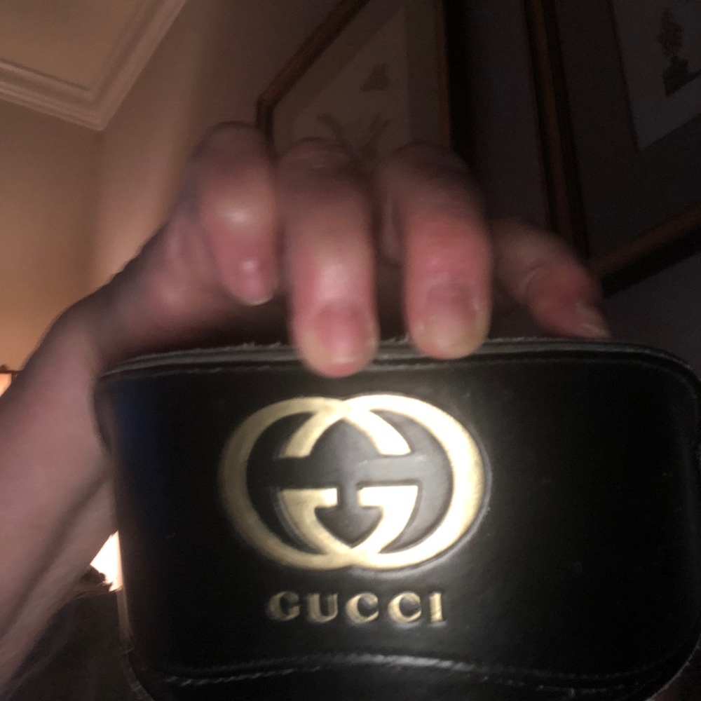 Gucci eyeglass case- vinyl
